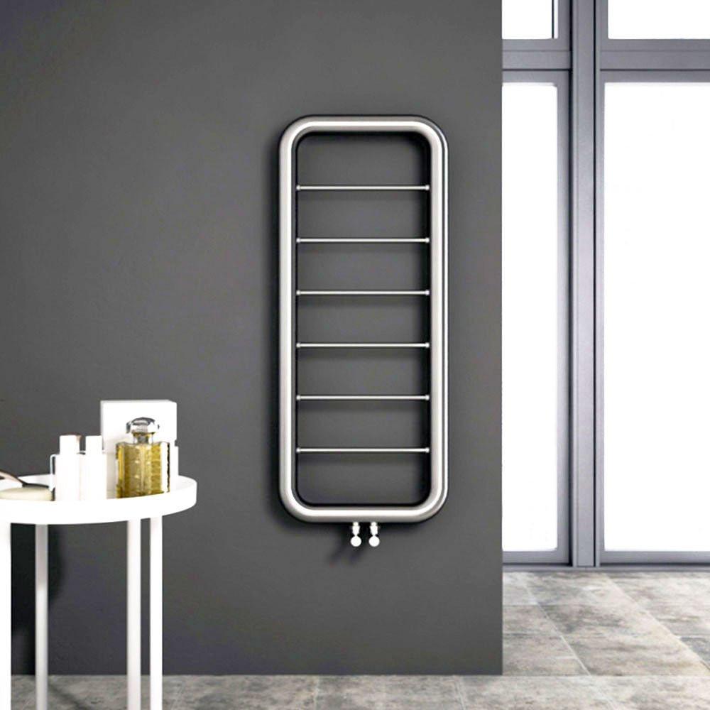 Carisa Paros Stainless Steel Heated Towel Rail – Satin Polished