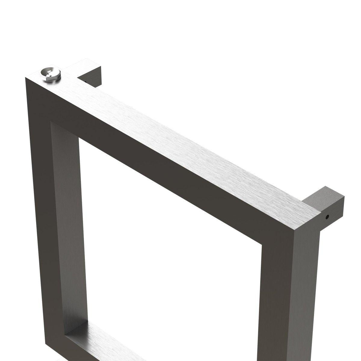 Carisa Ruma Stainless Steel Heated Towel Rail – Satin Polished