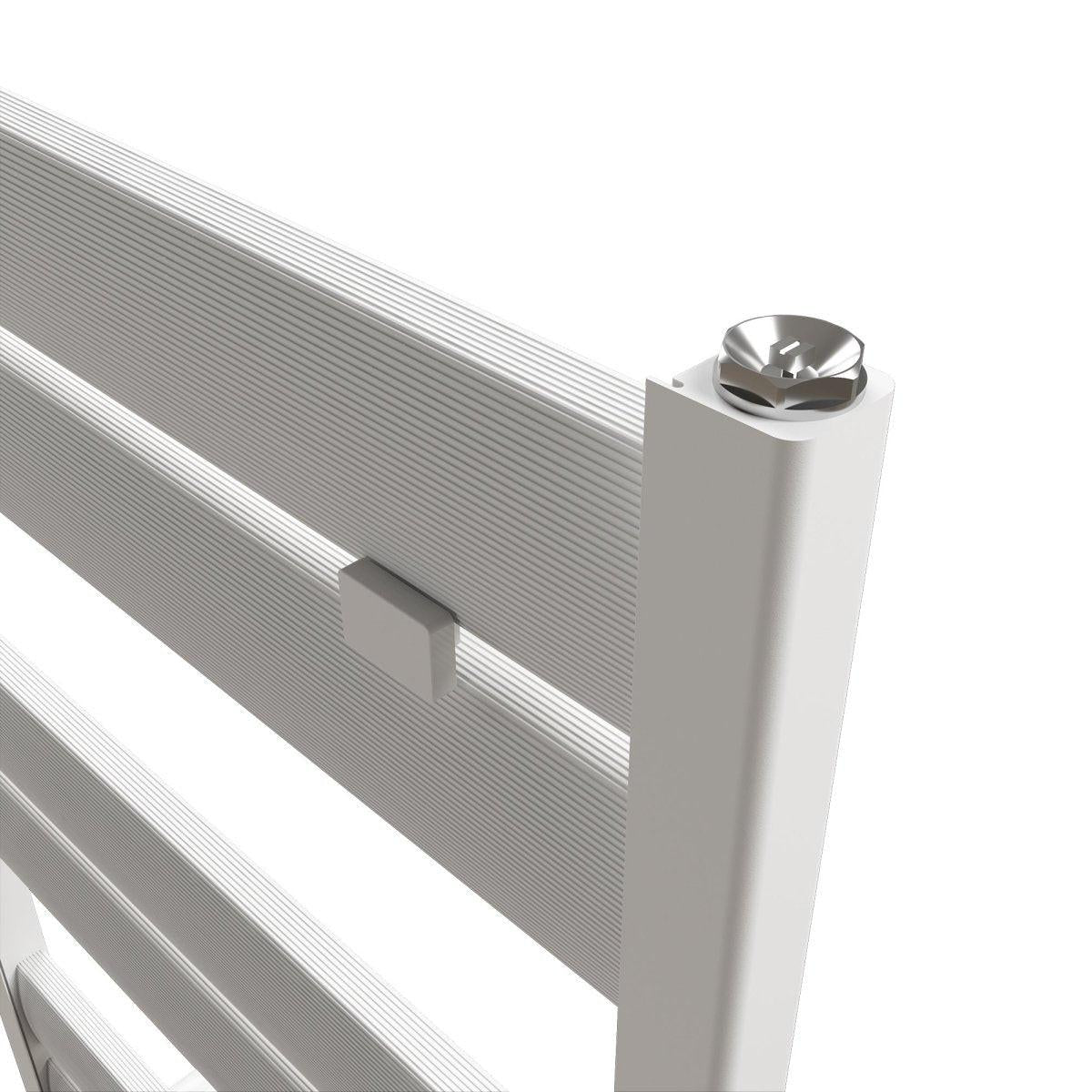 Carisa Soho Aluminium Heated Towel Rail – White