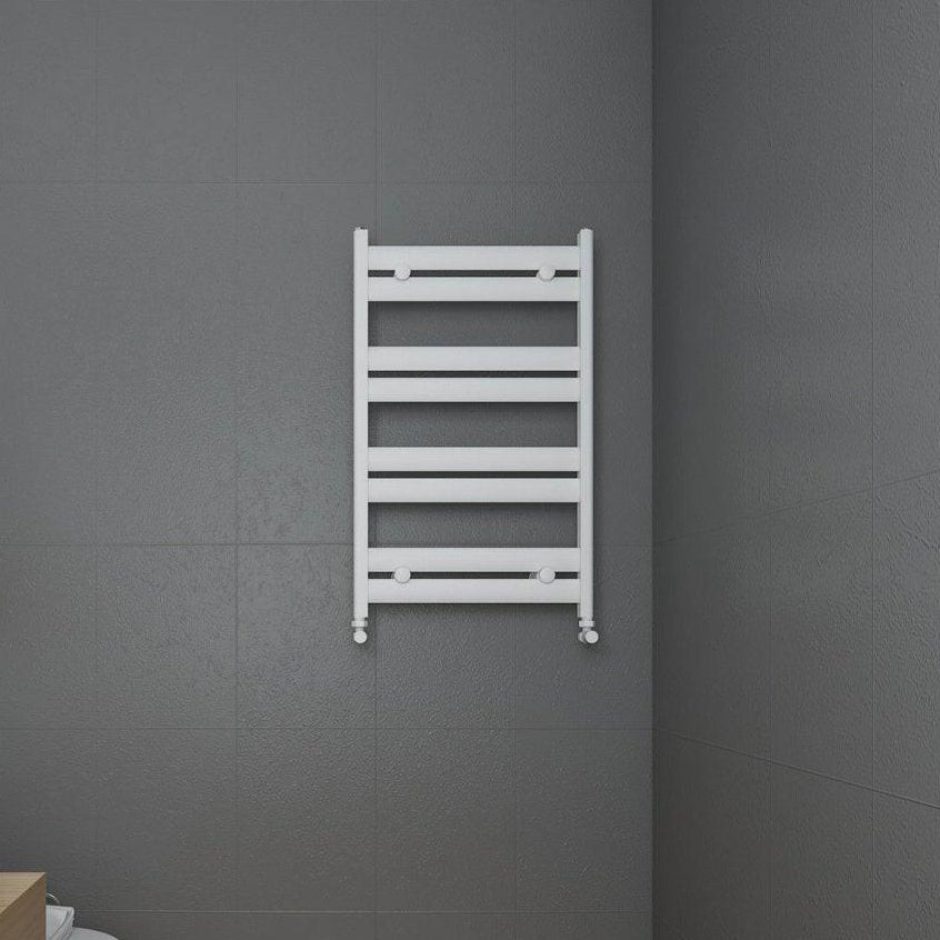 Carisa Soleil Aluminium Heated Towel Rail – White