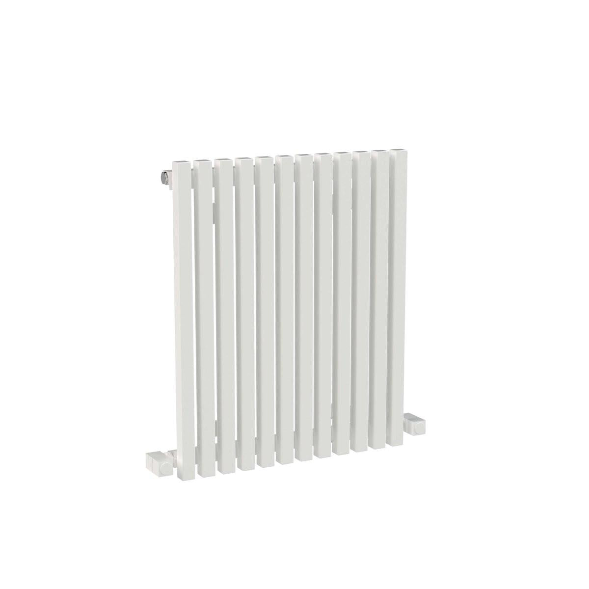 Carisa Sophia Aluminium Designer Radiator – White, horizontal