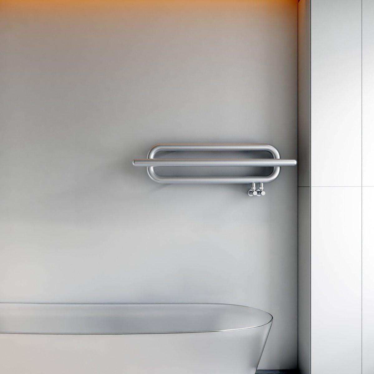 Carisa Swing Stainless Steel Heated Towel Rail – Mirror Polished