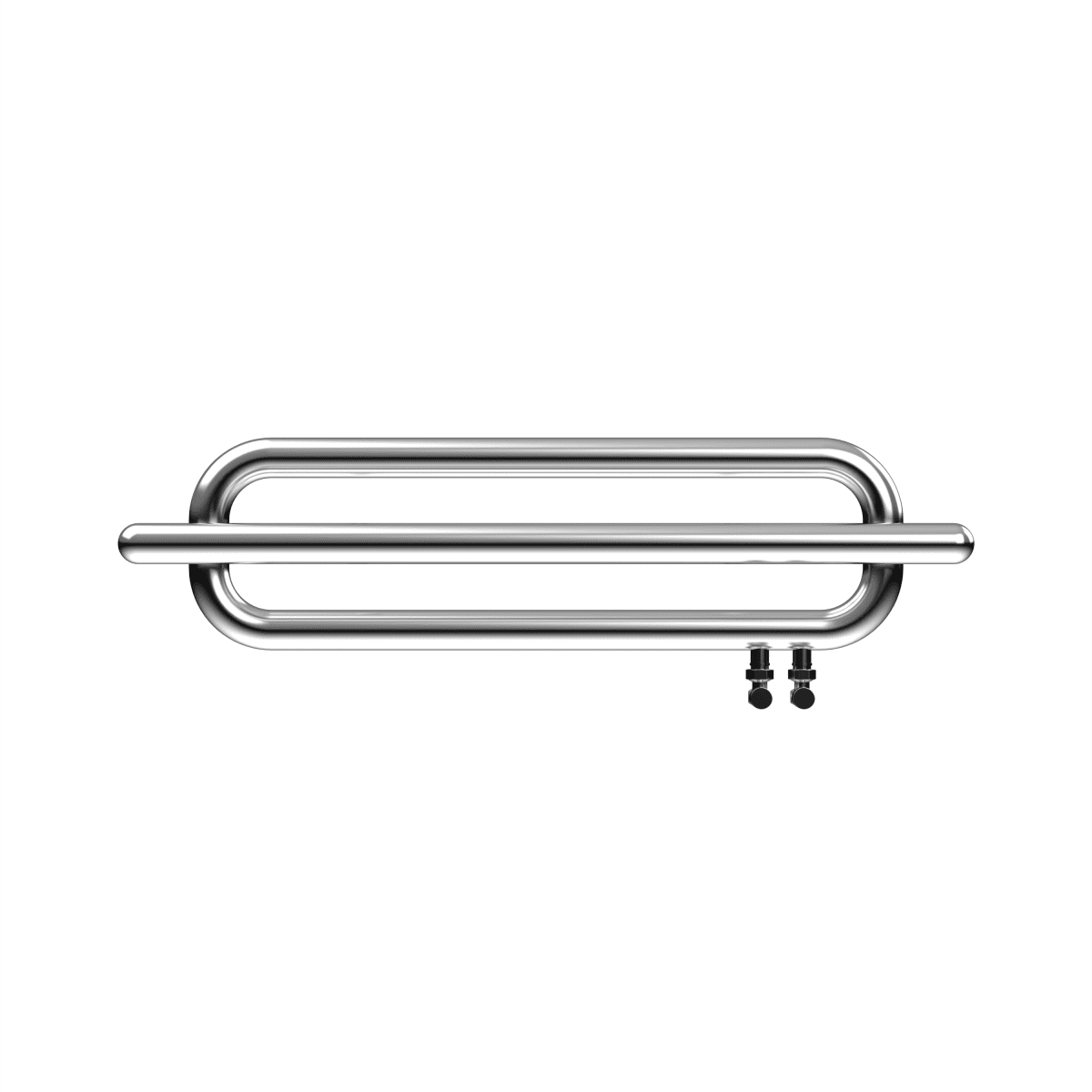 Carisa Swing Stainless Steel Heated Towel Rail – Mirror Polished