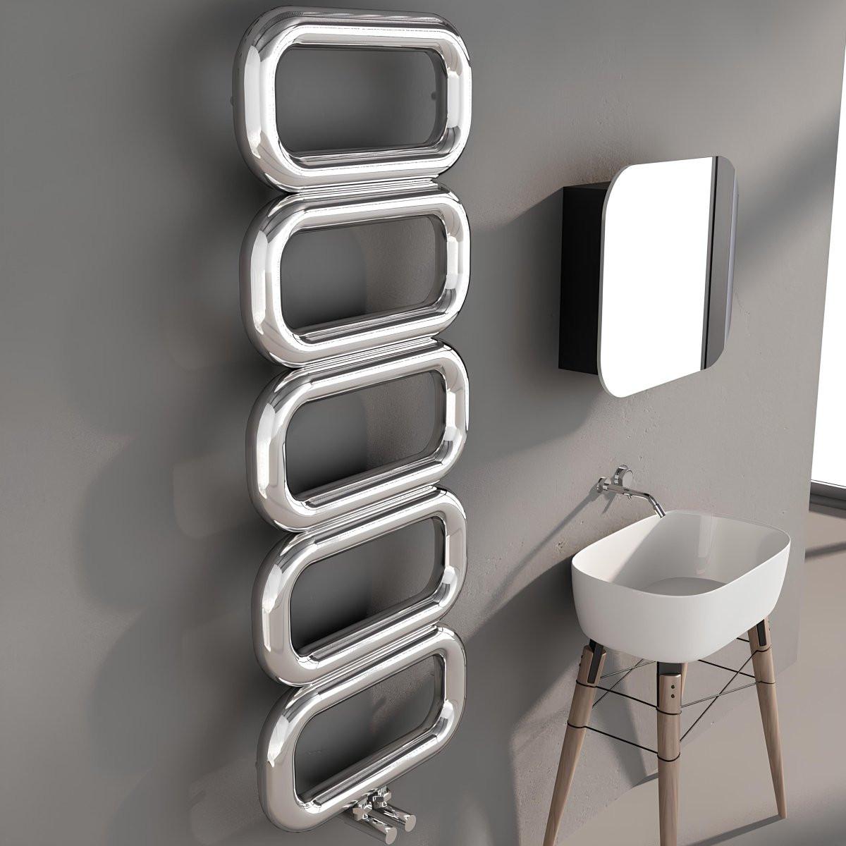 Carisa Talent Stainless Steel Heated Towel Rail – Mirror Polished