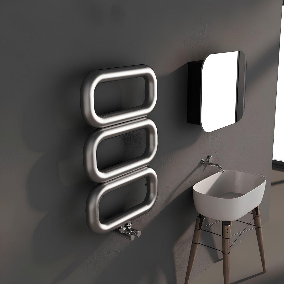Carisa Talent Stainless Steel Heated Towel Rail – Satin Polished