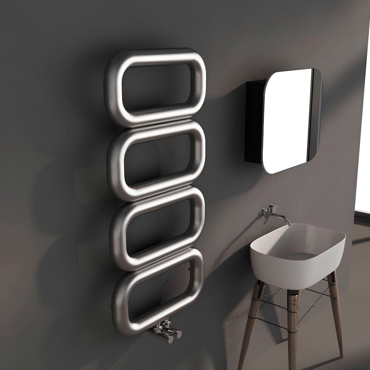 Carisa Talent Stainless Steel Heated Towel Rail – Satin Polished