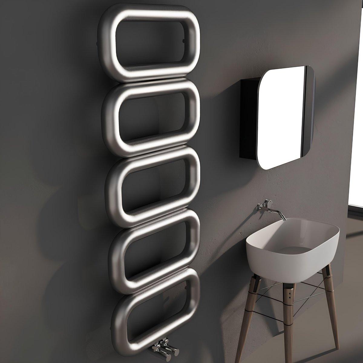 Carisa Talent Stainless Steel Heated Towel Rail – Satin Polished