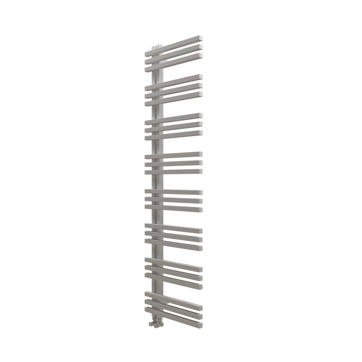 Carisa Terra Aluminium Heated Towel Rail – White