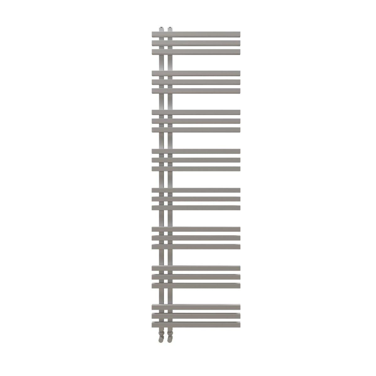 Carisa Terra Aluminium Heated Towel Rail – White