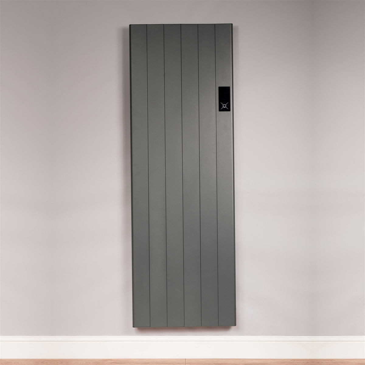 DQ BGO Electric Designer Radiator – Anthracite (RAL 7016 Texture)