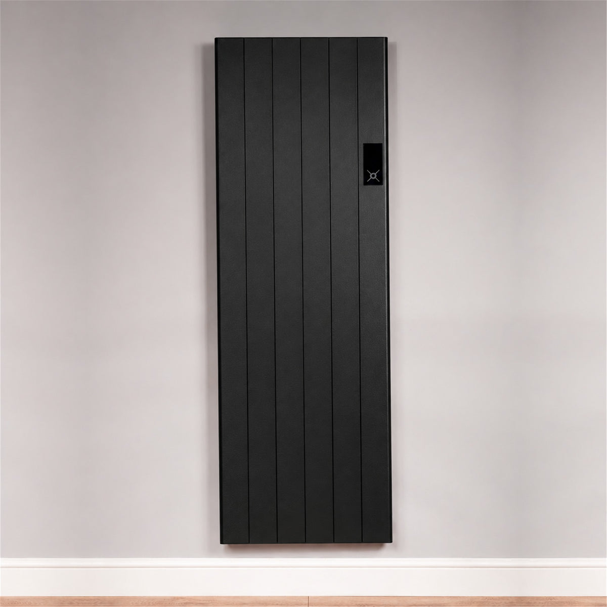 DQ BGO Electric Designer Radiator – Black (RAL 9005 Texture)