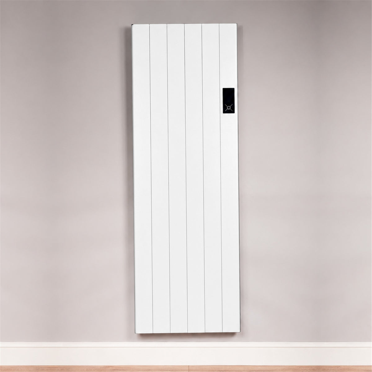 DQ BGO Electric Designer Radiator – White (RAL 9016 Texture)