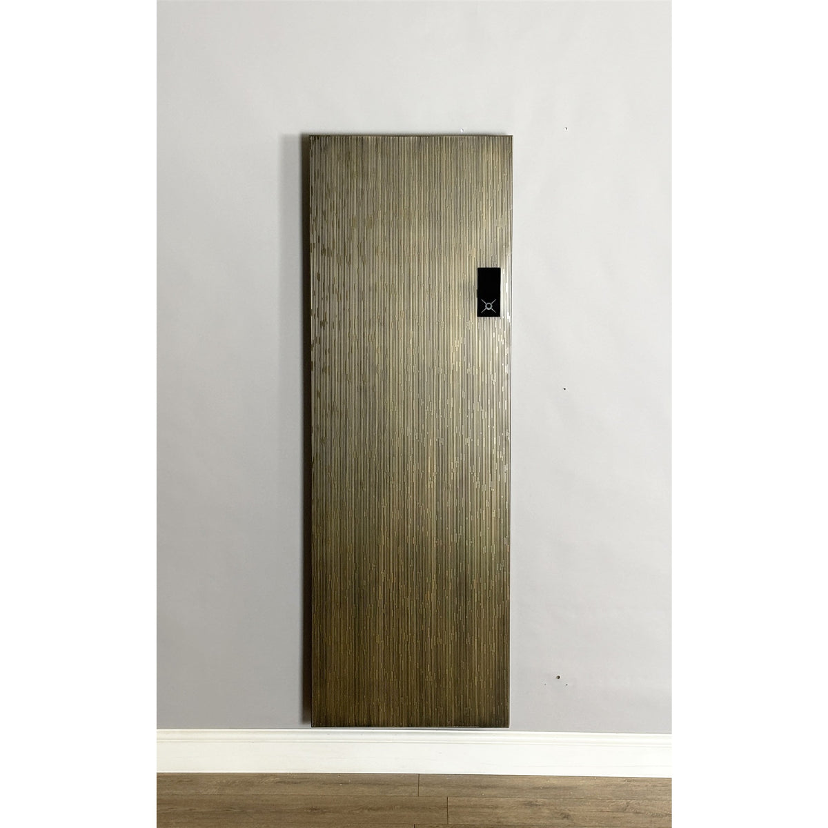 DQ Iceni Electric Vertical Designer Radiator – Antique Brass