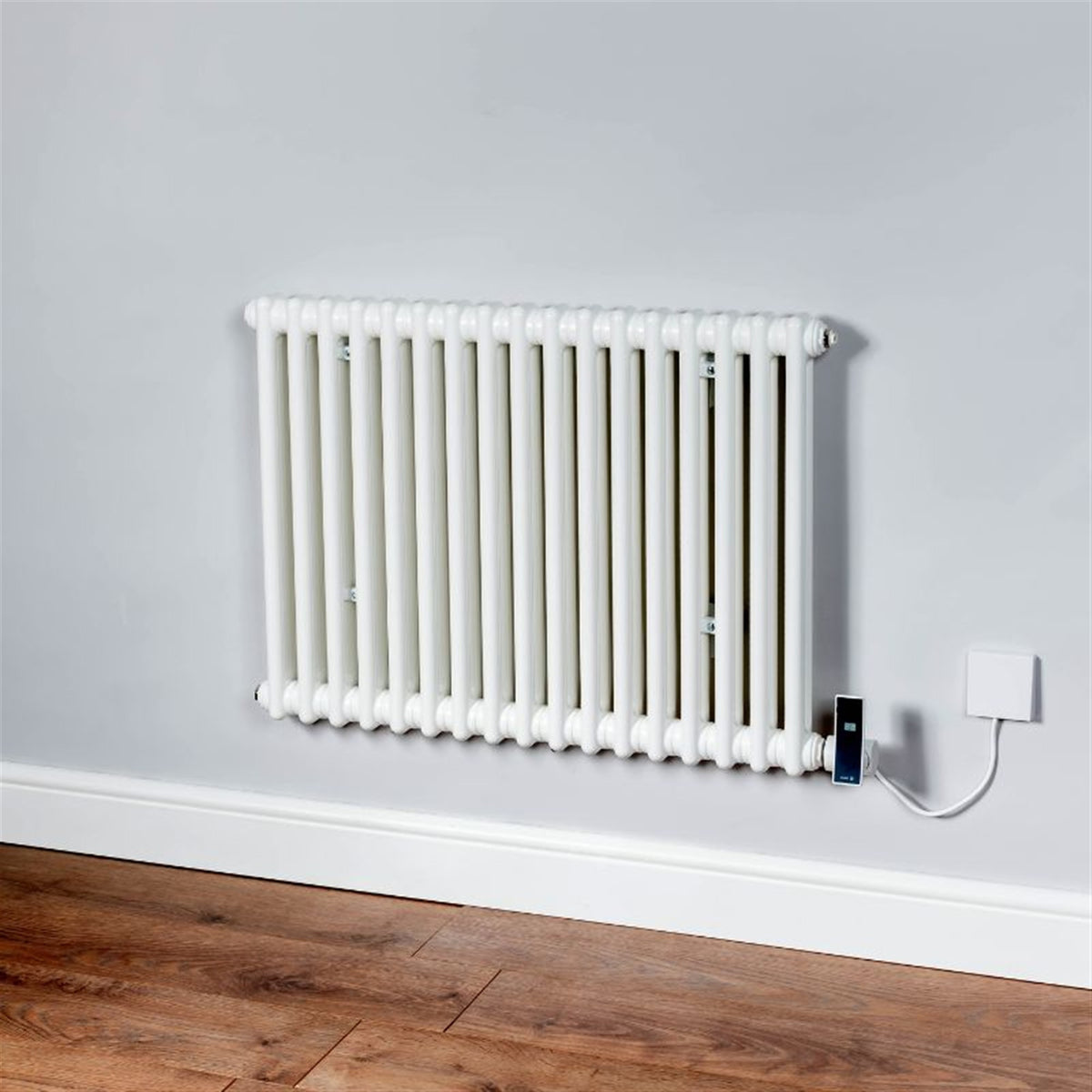 DQ Modus Electric Horizontal Column Radiator – White (RAL 9016)