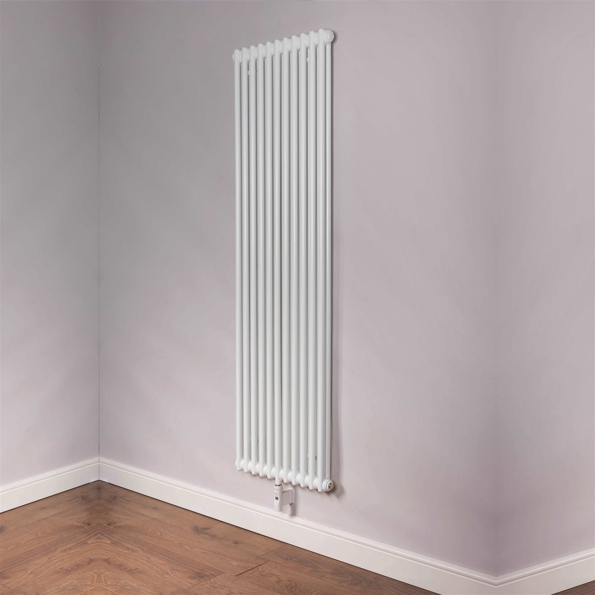 DQ Modus Electric Vertical Column Radiator – White (RAL 9016)