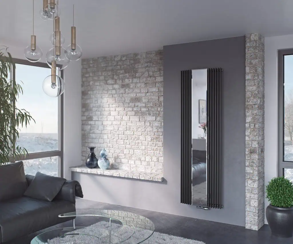 Carisa Aluminium Radiators mirrored radiator