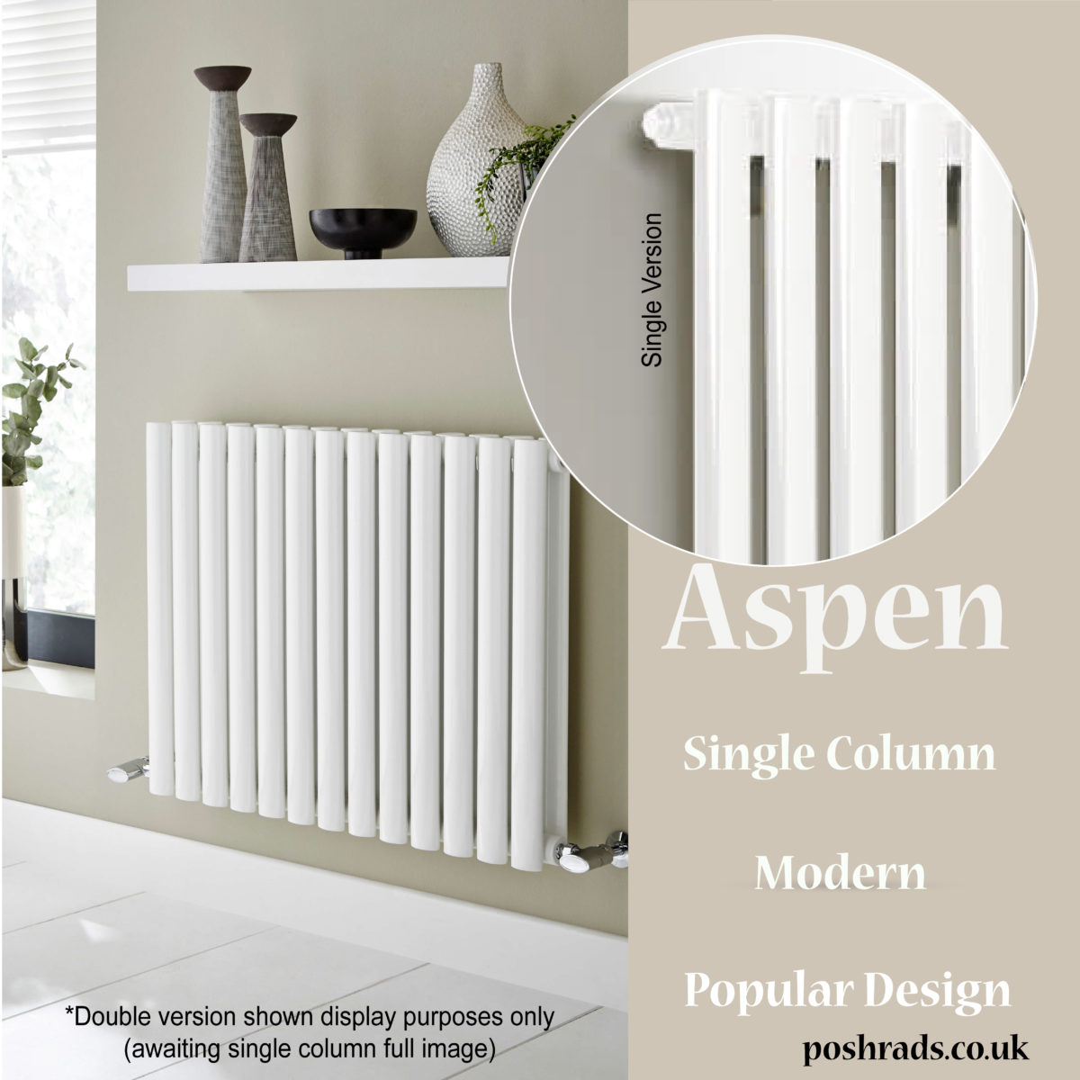 High BTU Radiators The Aspen Range Poshrads Designer Radiators