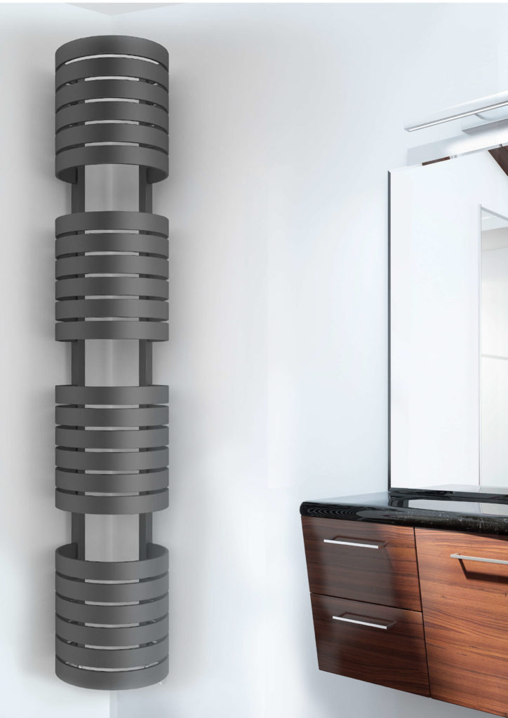 corner towel rail