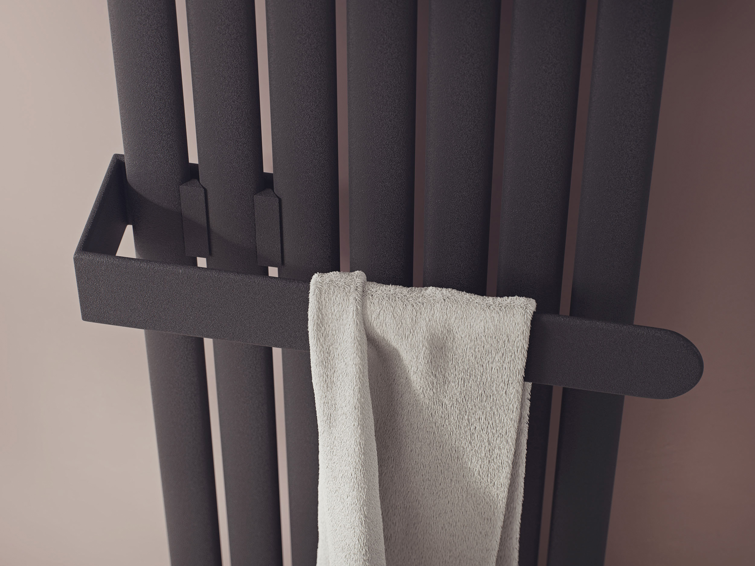Nova Towel Rail To Fit Nova Single Range (ANTHRACITE) Poshrads
