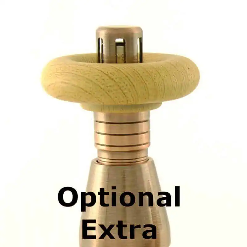 BEN-AC-ALT03_800-1.jpg Elegant corkscrew wine opener with wooden handle and metallic body for effortless uncorking.