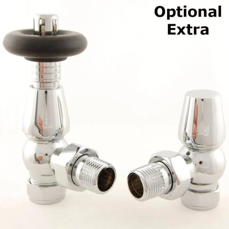 BEN-C-ALT_800-1.jpg Chrome radiator valves with optional extra fittings for affordable home heating solutions.