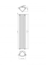 Elegant modern radiators for stylish home heating solutions by Poshrads UK.