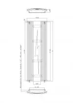 Heavy-duty electric radiator for efficient home heating, adjustable dimensions and modern design.