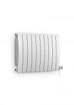 Radiator heating panel for efficient home climate control, modern white wall-mounted design.