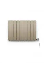 Radiator with digital thermostat, modern heating system for home heating solutions.
