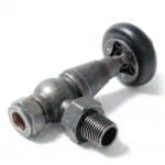 Industrial pressure valve component for plumbing systems.