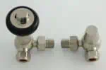 High-pressure valve fittings for industrial applications and fluid control systems.