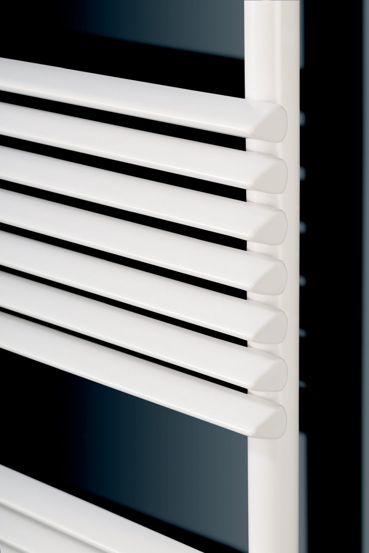 Kalida Tube Vertical Designer Towel Radiator (WHITE)