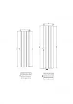 High-quality outdoor radiator design sketch for efficient heating solutions.
