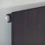 Radiator with modern black finish and easy installation, ideal for stylish heating solutions.