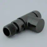 Precision metal valve fitting for industrial piping and fluid control applications.
