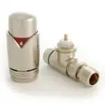 Shower valve and thermostatic mixer valve for plumbing installation.