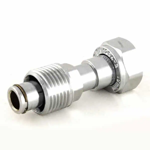 Precision mechanical component for POSH Rads cooling system, durable aluminum construction.