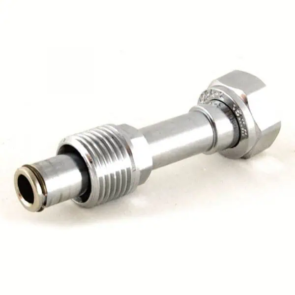 Precision industrial valve component for fluid control systems.