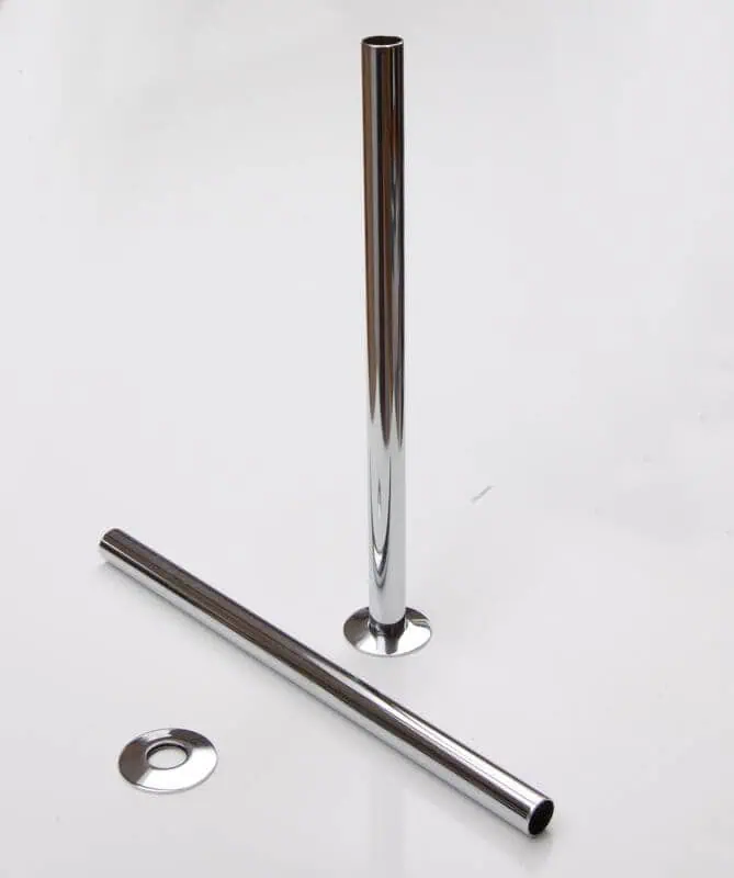 SLEEVE-300-C-ALT03_800-1.jpg Stainless steel door handle set with mounting hardware and strike plate for modern doors.