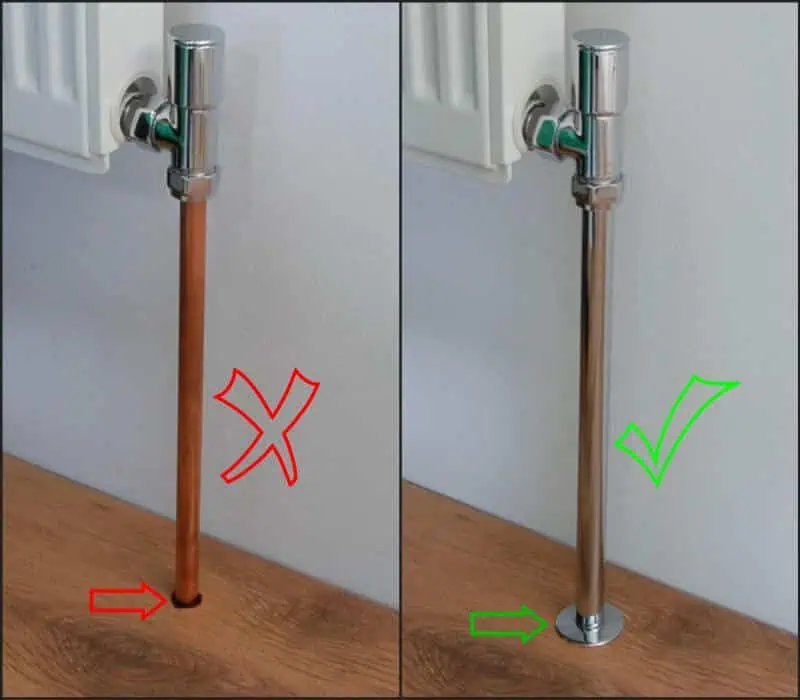 SLEEVE-300-COM_800-1.jpg Copper pipe leak fix using repair clamp for plumbing repair and maintenance.