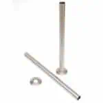 High-quality stainless steel chimney pipe for optimal kitchen ventilation systems.