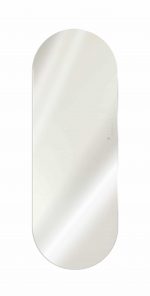 Mirror for home decor and bathroom vanity, elegant modern sleek design.