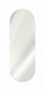 Mirror for home decor and bathroom vanity, elegant modern sleek design.