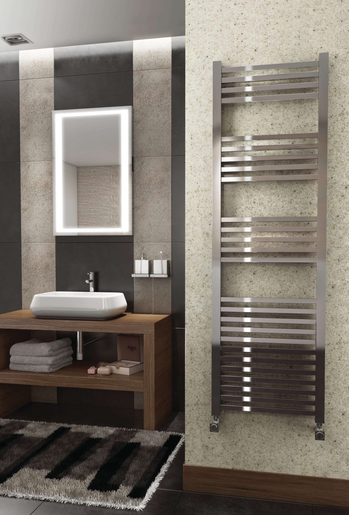 K Squared Designer Towel Rail