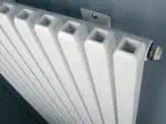 Made-to-order white central heating radiator for efficient home heating.