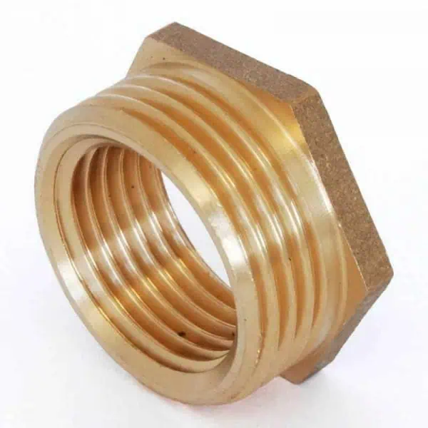 High-quality brass nut for plumbing and mechanical applications. Durable, corrosion-resistant, versatile hardware part.