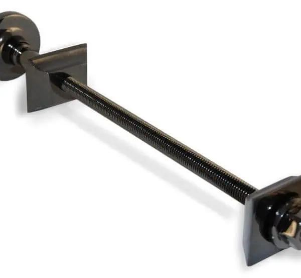 Heavy-duty door holder spring-loaded metal door stop for secure positioning.