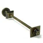 Heavy-duty door bolt with brass finish for security and durability. Perfect for residential or commercial use.