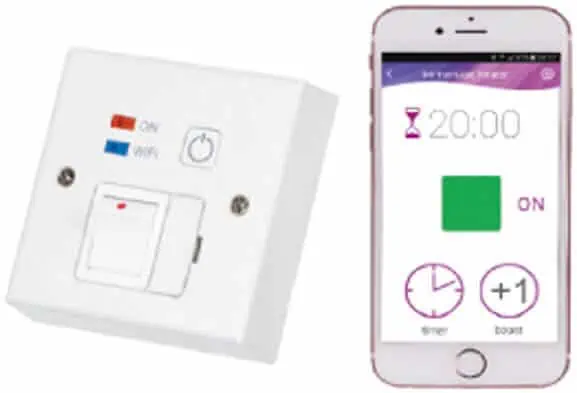 Wireless smart light switch with app control for home automation and lighting management.