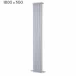 Aluminum vertical radiator for modern heating solutions.